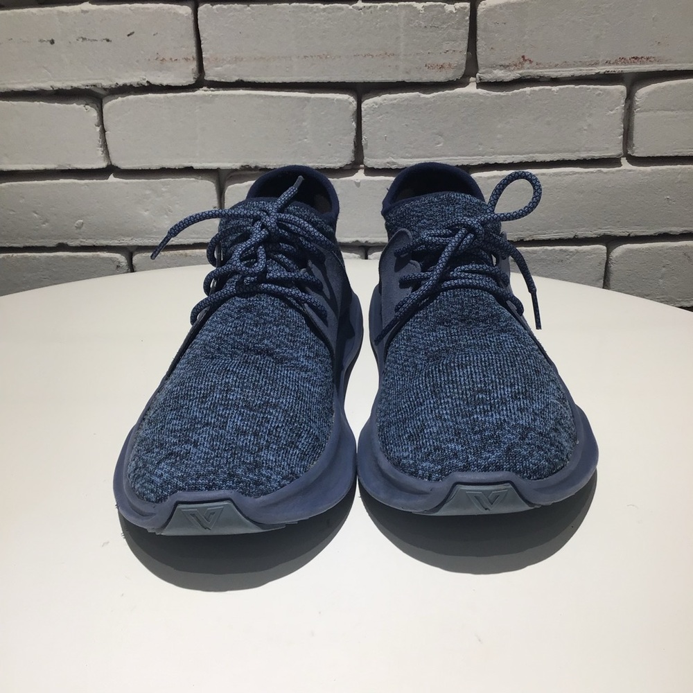 Vessi Everyday Stylish Blue Knit Sneakers Size 10W - Picture 3 of 7